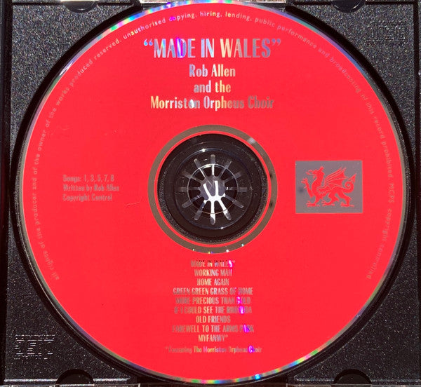 Rob Allen (36) And The Morriston Orpheus Choir : Made In Wales (CD)