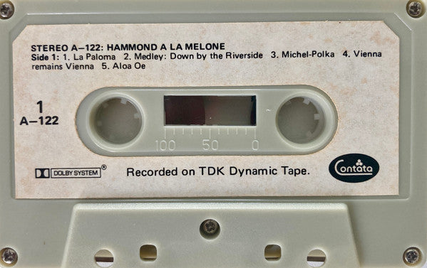 Otto Weiss : Hammond A La Melone (Cass, Album, Unofficial, Dol)