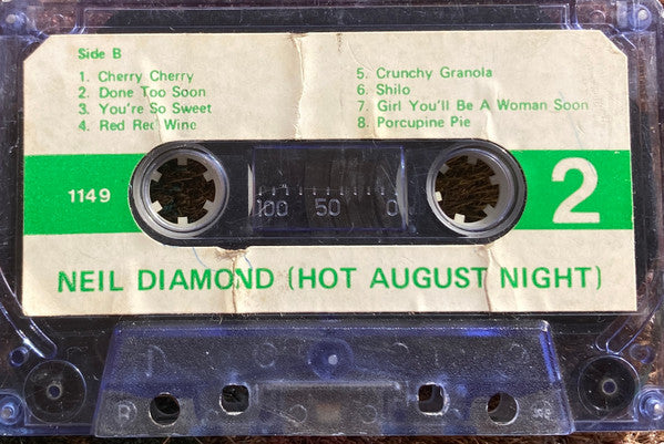 Neil Diamond : Hot August Night (Cass, Album, Unofficial, Dol)