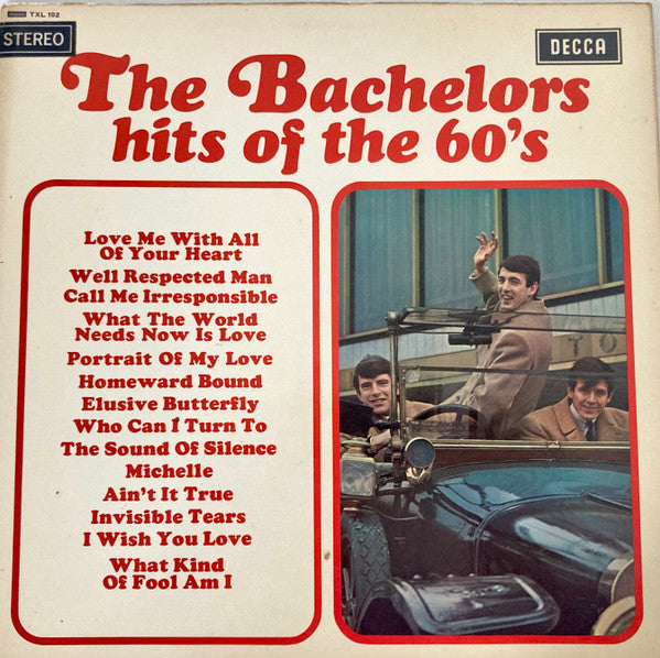 The Bachelors : Hits Of The 60's (LP, Album)