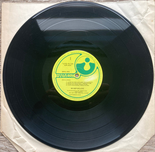 Be Bop Deluxe : Live! In The Air Age (LP, Album + 12", EP)