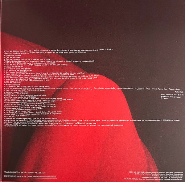 Rosalía (3) : Motomami + (2xLP, Album, Dlx, Gat)