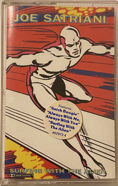 Joe Satriani : Surfing With The Alien (Cass, Album, Dar)
