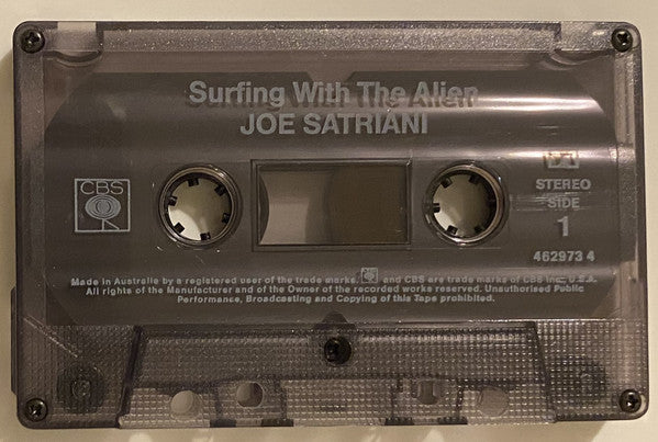 Joe Satriani : Surfing With The Alien (Cass, Album, Dar)