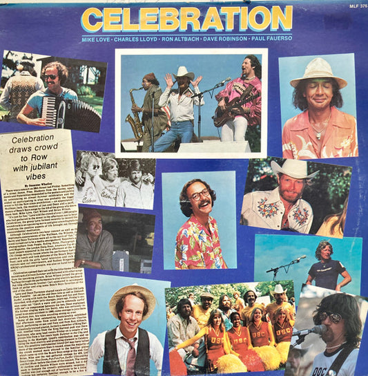 Celebration : Celebration (LP, Album)