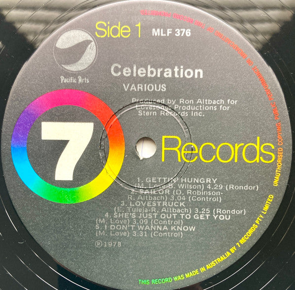 Celebration : Celebration (LP, Album)