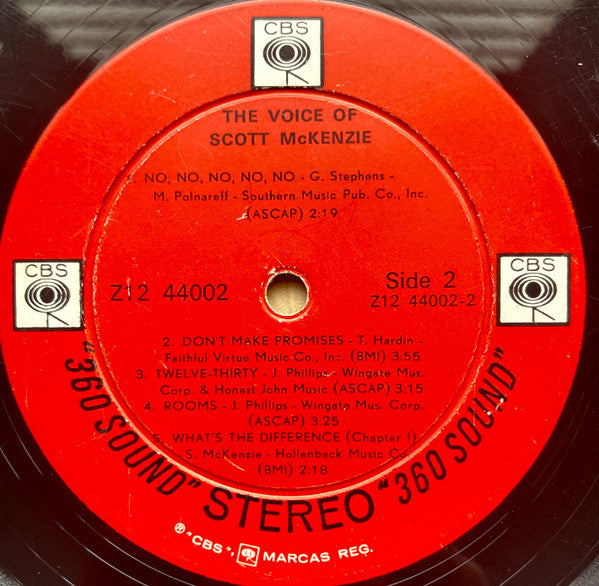 Scott McKenzie : The Voice Of Scott McKenzie (LP, Album)