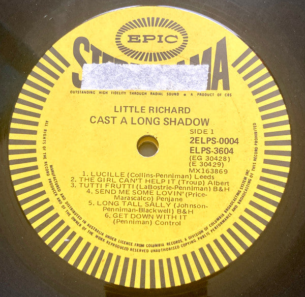 Little Richard : Cast A Long Shadow (2xLP, Comp, Gat)