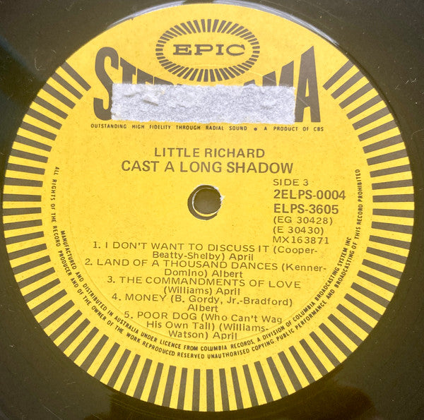Little Richard : Cast A Long Shadow (2xLP, Comp, Gat)