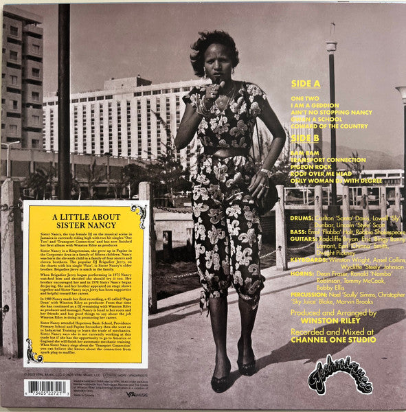 Sister Nancy : One, Two (LP, Album, RE, RM)