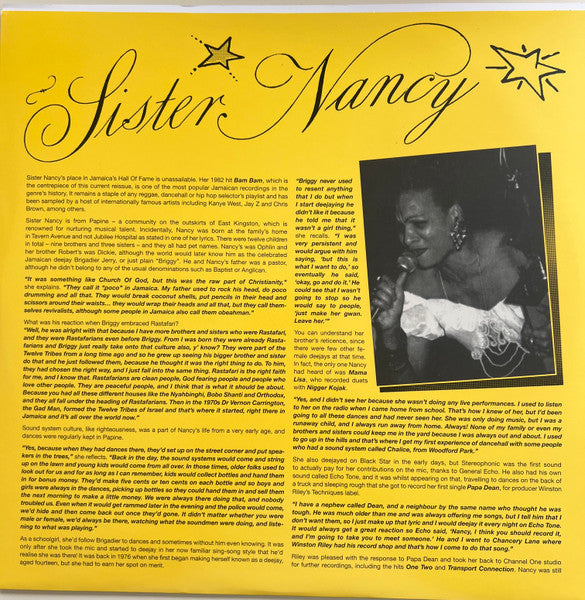 Sister Nancy : One, Two (LP, Album, RE, RM)