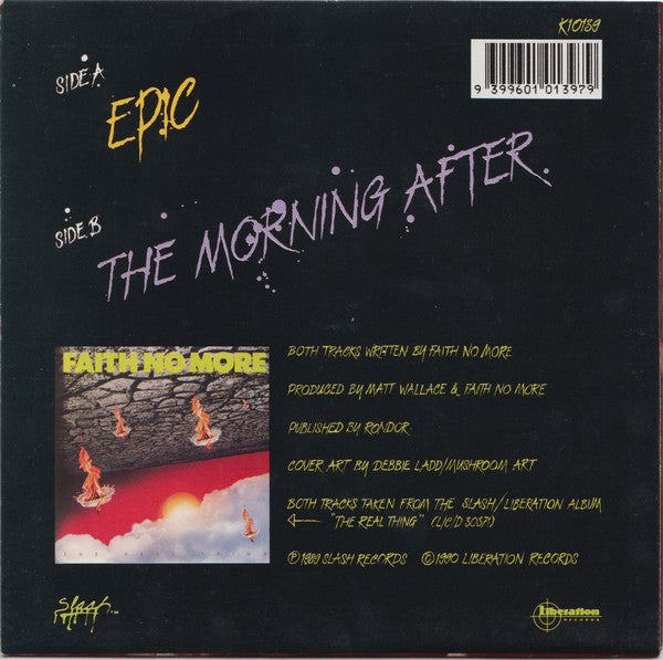 Faith No More : Epic (7", B F)