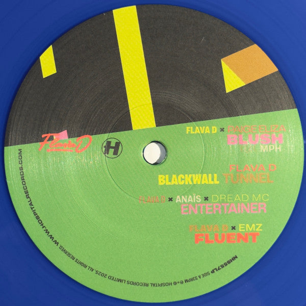 Flava D : Here & Now (LP, Blu + LP, Pin + Album)