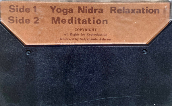 Paramhansa Satyananda Saraswati : Yoga Nidra and Meditation (Cass)