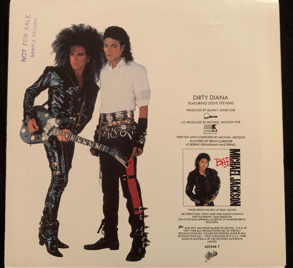 Michael Jackson : Dirty Diana (7")