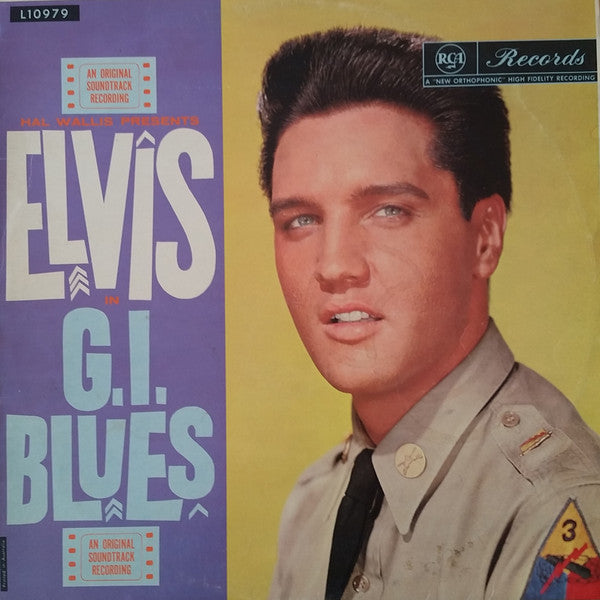Elvis Presley : G.I. Blues (LP, Album, Mono, 1st)