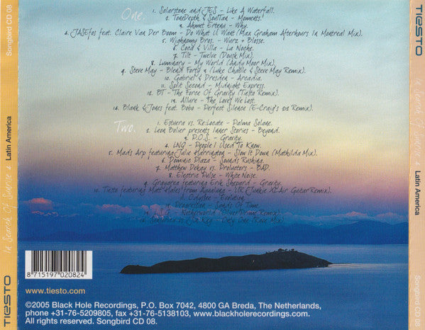 DJ Tiësto : In Search Of Sunrise 4: Latin America (2xCD, Comp, Mixed)