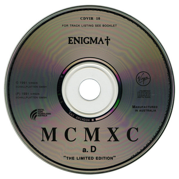 Enigma : MCMXC a.D. "The Limited Edition" (CD, Album, Ltd)