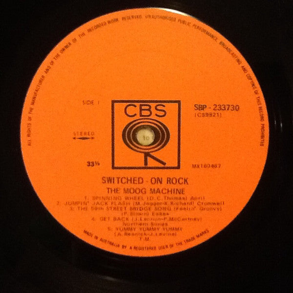 The Moog Machine : Switched-On Rock (LP, Album)