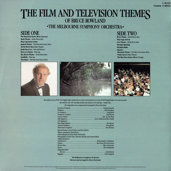 Bruce Rowland (2), Melbourne Symphony Orchestra : The Film And Television Themes Of Bruce Rowland (LP, Album)
