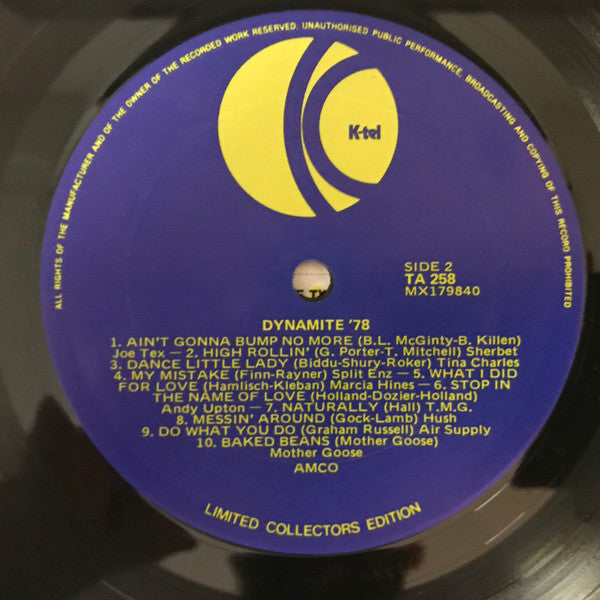Various : Dynamite 78 (LP, Comp)