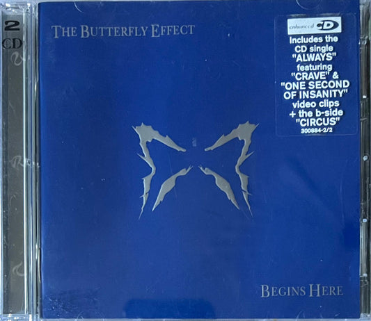 The Butterfly Effect : Begins Here (CD, Album, RE + CD, Single, Enh)