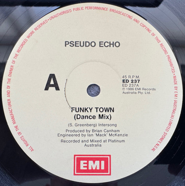 Pseudo Echo : Funky Town (12", Single)