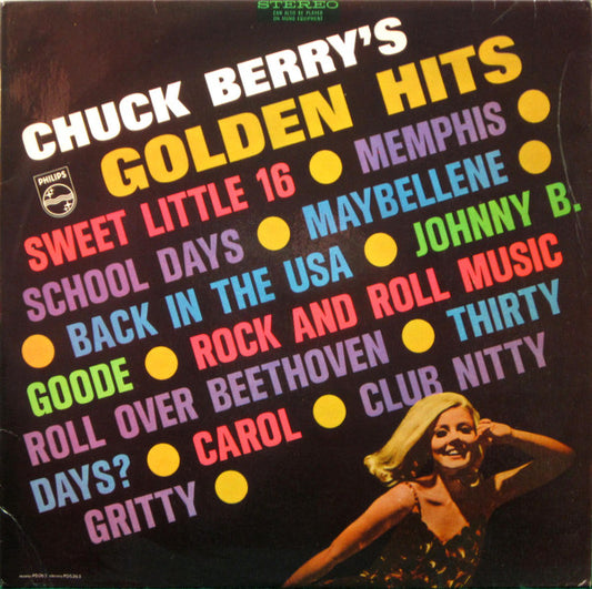 Chuck Berry : Chuck Berry's Golden Hits (LP, Album, RE)