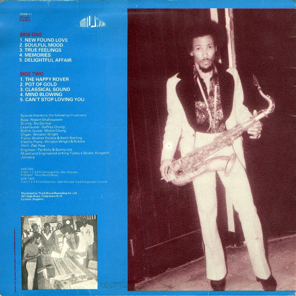 Glen Da-Casta* : Mind Blowing Melody (LP, Album)