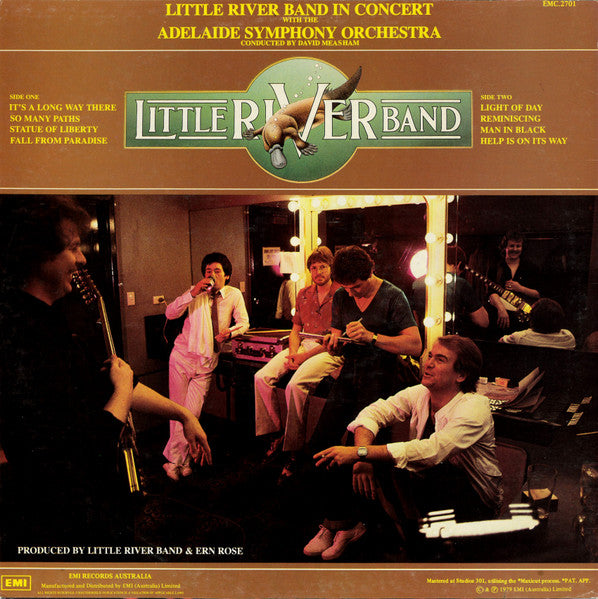 Little River Band : Backstage Pass Live (LP, Album)