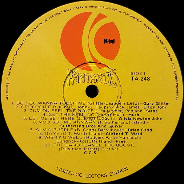Various : Fantastic (LP, Comp)