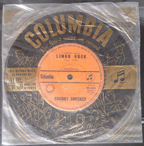 Chubby Checker : Popeye (The Hitchhiker) / Limbo Rock (7", Single)