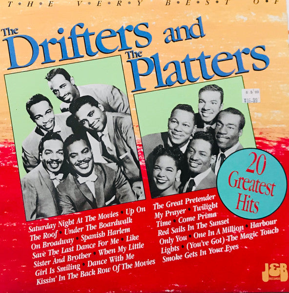 The Drifters, The Platters : The Very Best Of The Drifters And The Platters (LP, Comp)