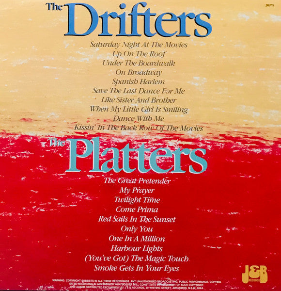 The Drifters, The Platters : The Very Best Of The Drifters And The Platters (LP, Comp)