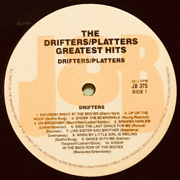 The Drifters, The Platters : The Very Best Of The Drifters And The Platters (LP, Comp)