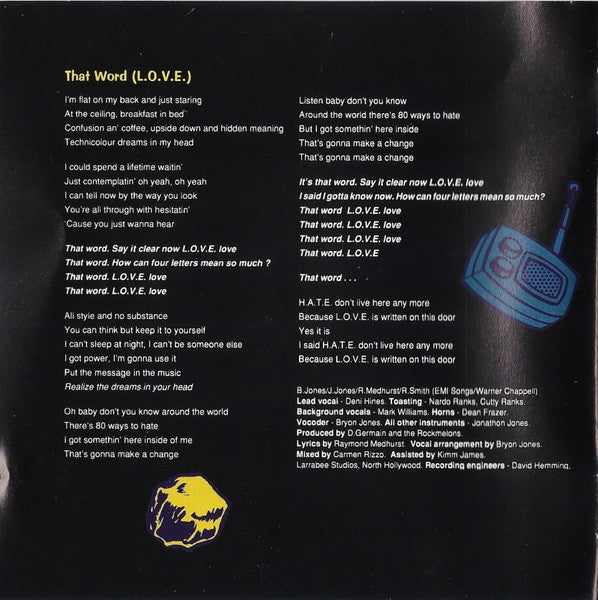 The Rockmelons : Form One Planet (CD, Album)
