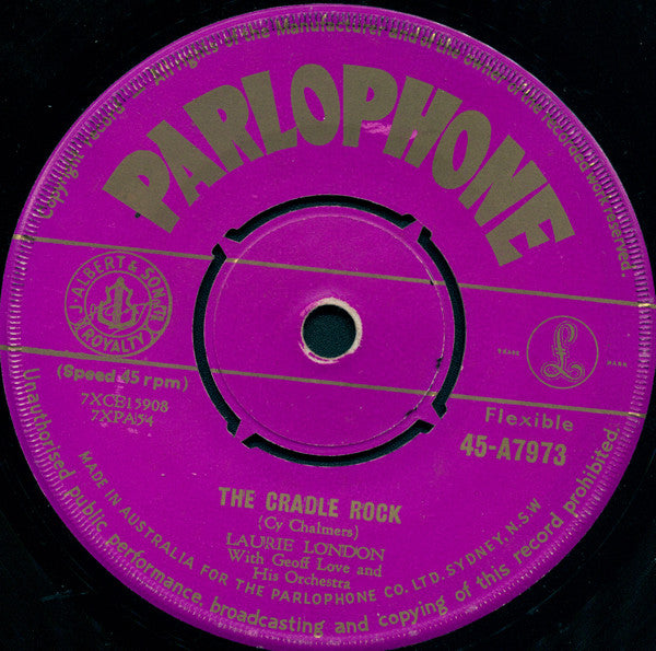 Laurie London : He's Got The Whole World In His Hands / The Cradle Rock (7", Single)