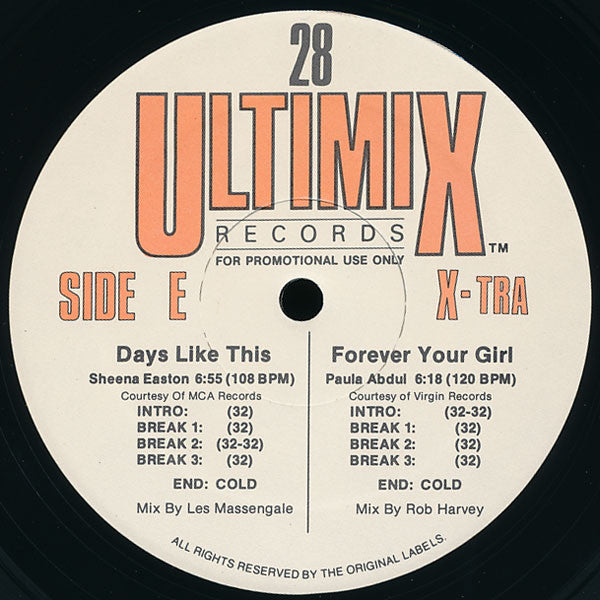 Various : Ultimix 28 (3x12", Comp, Promo)