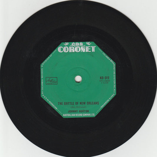 Johnny Horton : The Battle Of New Orleans / All For The Love Of A Girl (7", Single)