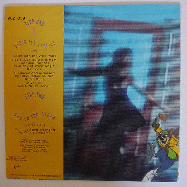 Paula Abdul : Opposites Attract (7", Single)