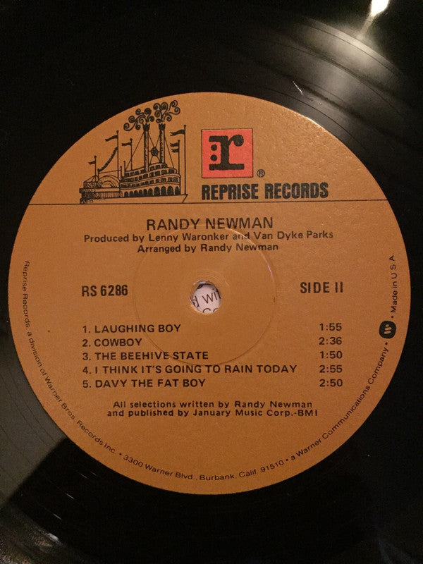 Randy Newman : Randy Newman (LP, Album, RP)