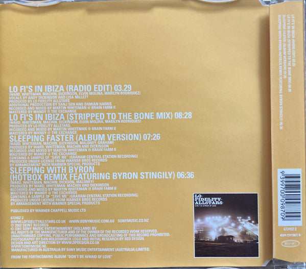 Lo-Fidelity Allstars : Lo Fi's In Ibiza (CD, Single)