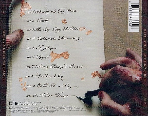 The Raconteurs : Broken Boy Soldiers (CD, Album)