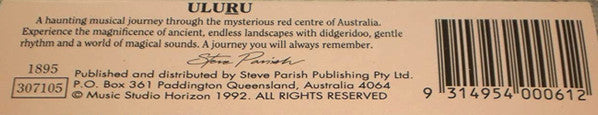 Tony O'Connor (2) : Uluru (Cass, Album, Bla)