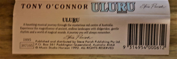 Tony O'Connor (2) : Uluru (Cass, Album, Bla)