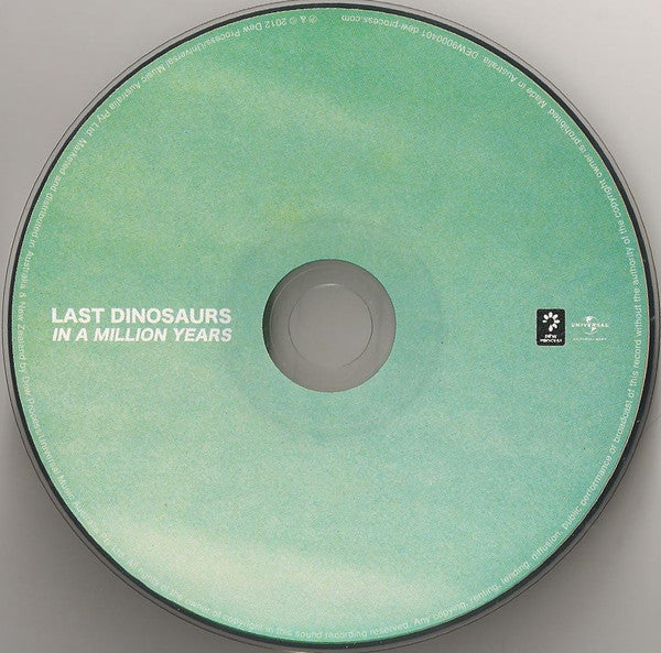 Last Dinosaurs : In A Million Years (CD, Album)