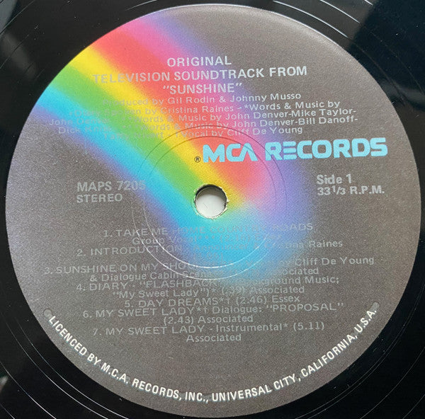 Various : Sunshine (LP, Album)