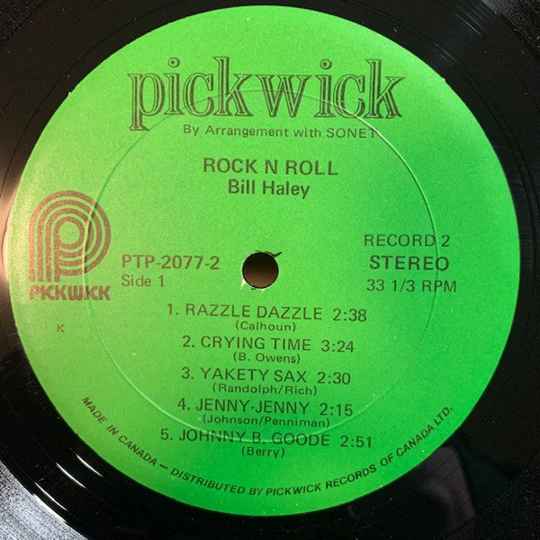 Bill Haley : Rock N Roll (2xLP)