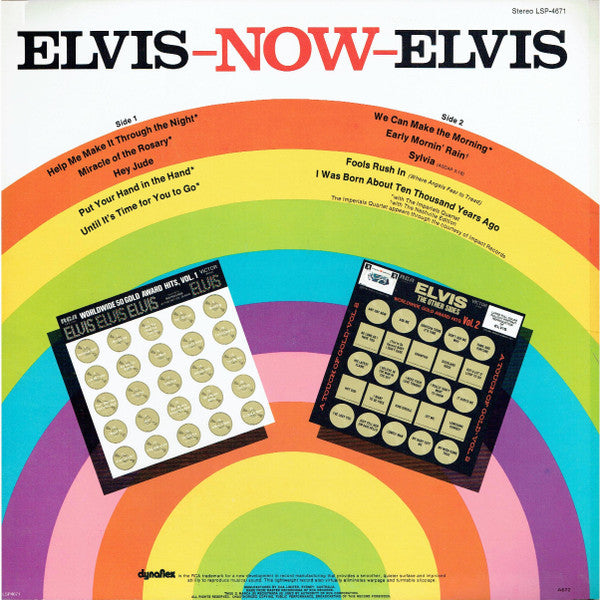 Elvis Presley : Elvis Now (LP, Album, Ora)