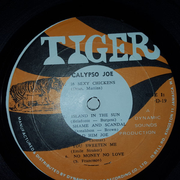 Calypso Joe : Calypso Joe (LP, Album)
